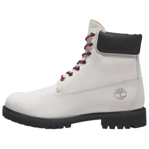 Timberland 6 Inch Premium Boot 'White Black Red'