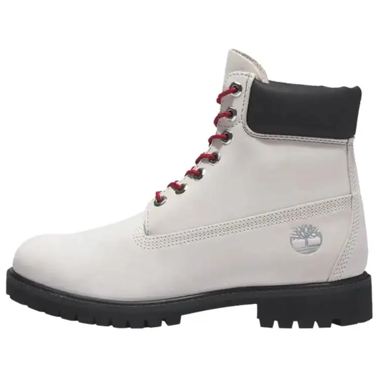 Timberland 6 Inch Premium Boot 'White Black Red'