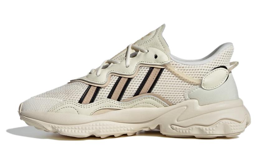 Женские кроссовки adidas originals Ozweego (бежевые)