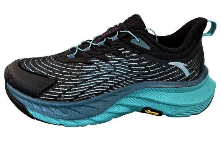 Anta Comfortable And Trendy Slip Resistant Abrasion Resistant Low top Mountaineering Shoes Men’s Black Blue