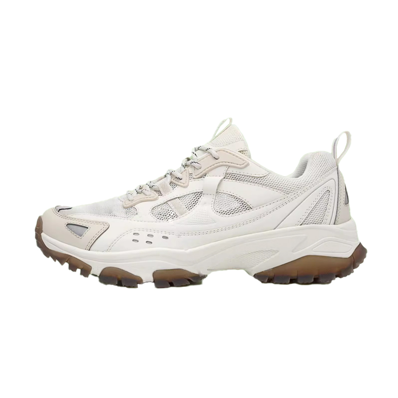TOREAD Outdoor Sports Abrasion Resistant Breathable Slip Resistant Mountaineering & Hiking Shoes Men’s Ecru, Beige