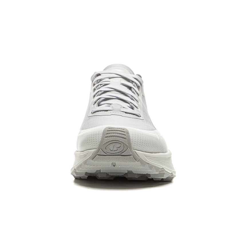 Li Ning Outdoor CF Tracing Cushioning Abrasion Resistant Reflective Rebound Low top Hiking Shoes Unisex Gray White
