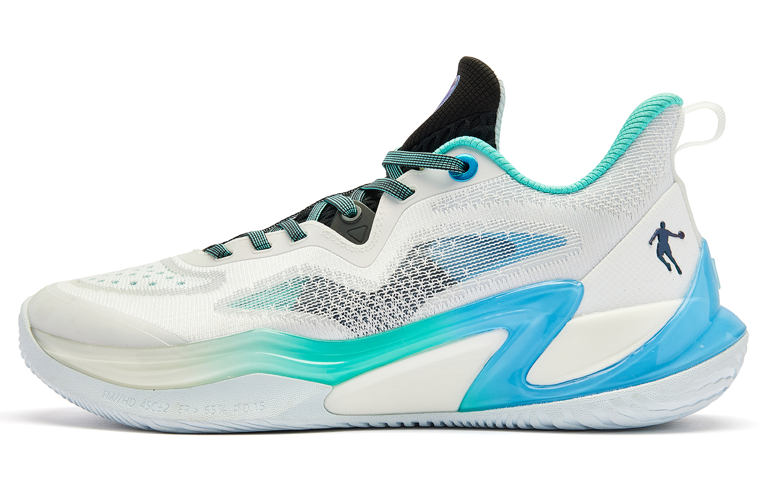 QIAODAN Wind Blade 4 Cushioning Slip Resistant Abrasion Resistant Support Rebound Low top Basketball Shoes Men’s