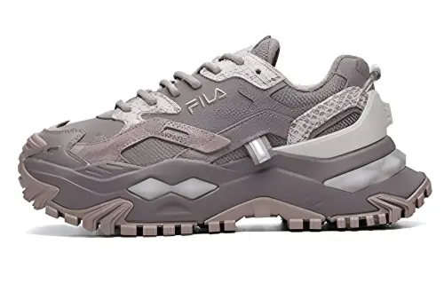FILA FUSION Bianco Sneakers 'Grey Purple' Women's