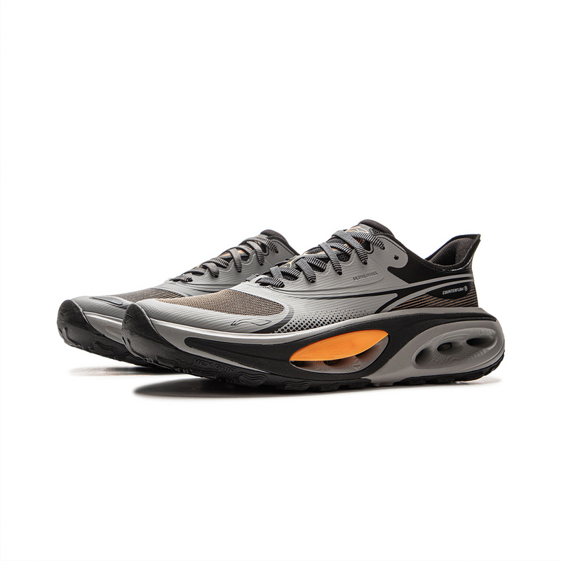 Li Ning Outdoor CF Tracing Low top Hiking Shoes Unisex Black Gray