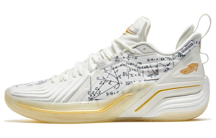 XTEP Jlin 3 Basketball Shoes Men’s Low Top White/Black/Yellow