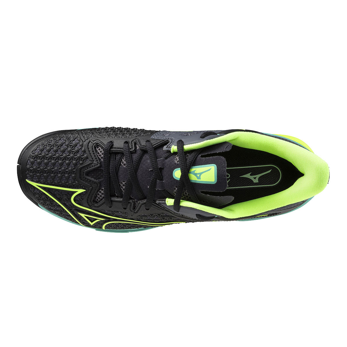 Mizuno Wave Exceed Tour 6 Cushioning Slip Resistant Low top Tennis Shoes Men’s Neon Green