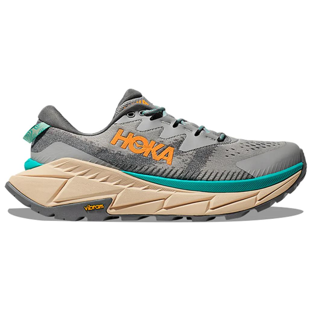 HOKA ONE ONE SKYLINE FLOAT X Soft And Comfortable Slip Resistant Abrasion Resistant Low top Hiking Shoes Men’s Gray