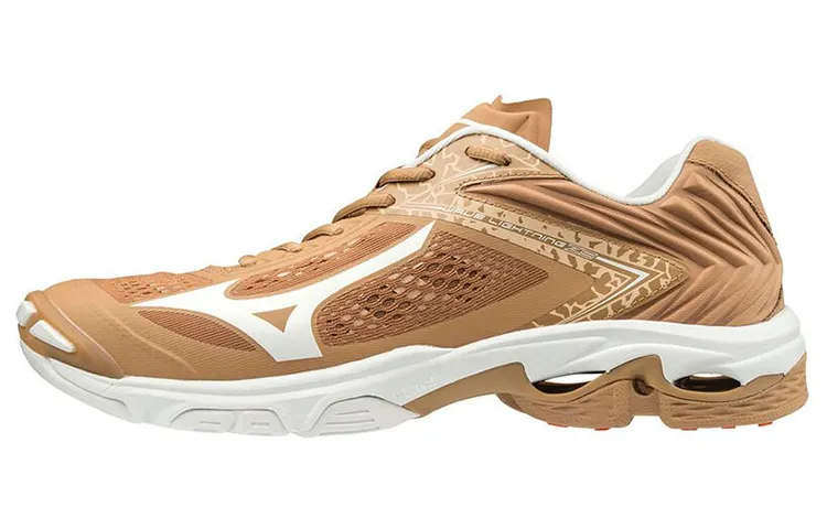 Mizuno Wave Lightning Z5 Training Shoes Unisex Low Top Brown