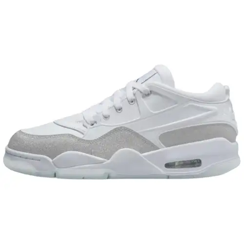 Jordan 4 Rm White Metallic Silver Women's