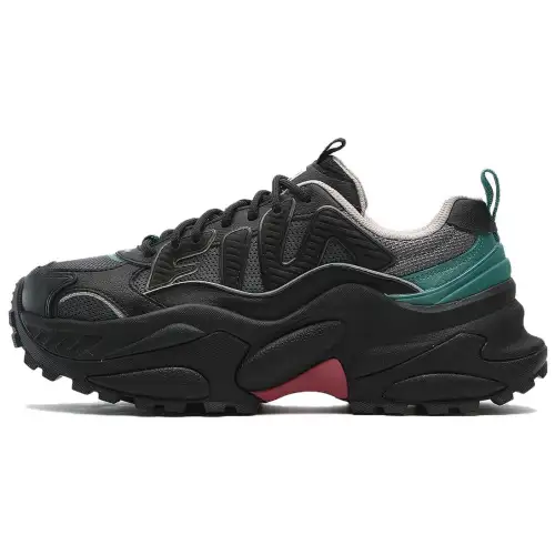 FILA Core Cella Shoes 'Black Green' Women's