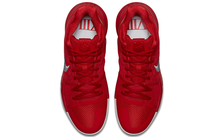 Мужские кроссовки Nike Kyrie 3 (красный) — фото 4