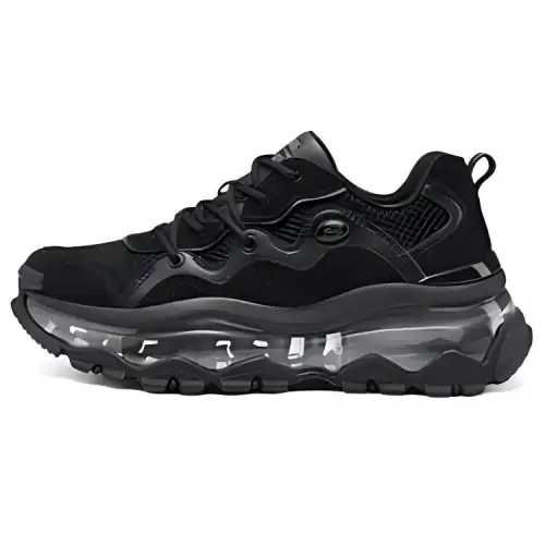 Skechers Street Blo Textile, Synthetic Leather, Split Cow Leather Comfortable And Breathable Abrasion Resistant Low top