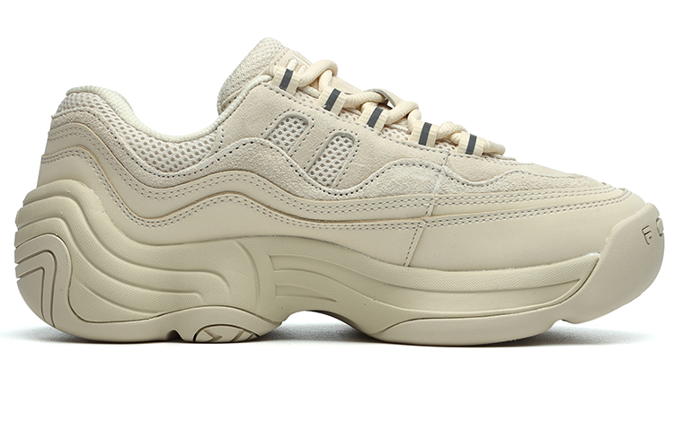 FILA FUSION HERITAGE BASKETBALL Handle Low top Vintage Basketball Shoes Women’s Beige