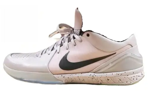 Nike Zoom Kobe 4 Protro PE round toe comfortable wear-resistant breathable low-top basketball shoes men's pink