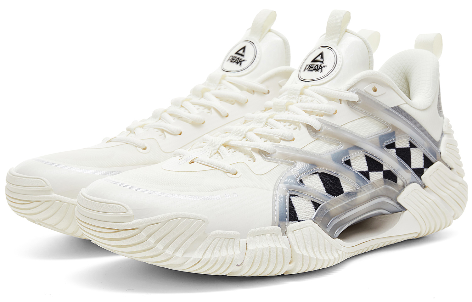 PEAK Yanwu 2 Low top Performance Basketball Shoes Men’s Ivory