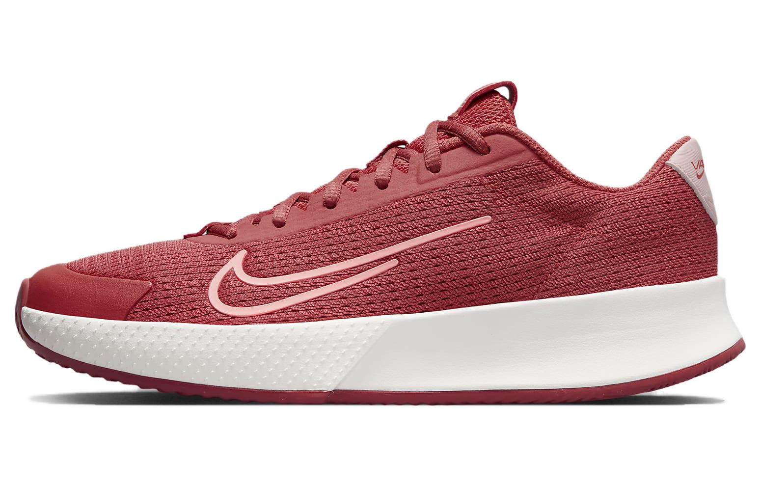 Nike Court Vapor Lite 2 Clay Tennis Shoes 'Red White' Women's