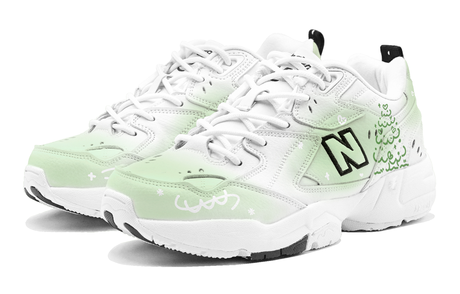 New Balance NB 608 V1 Abrasion Resistant Slip Resistant Low top Training Shoes Women’s Light Green