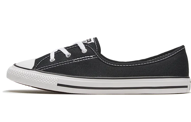 Converse Chuck Taylor All Star Ballet Lace Slip Black White Women's