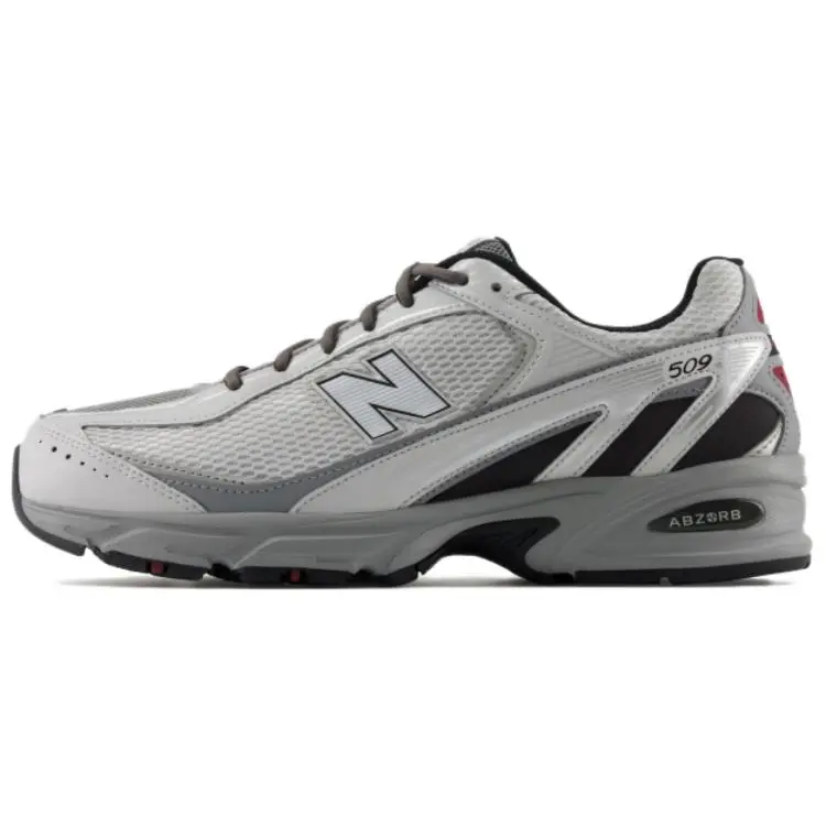 New Balance NB 509 Fashion Abrasion Resistant Low top Chunky Sneakers Unisex Gray Black