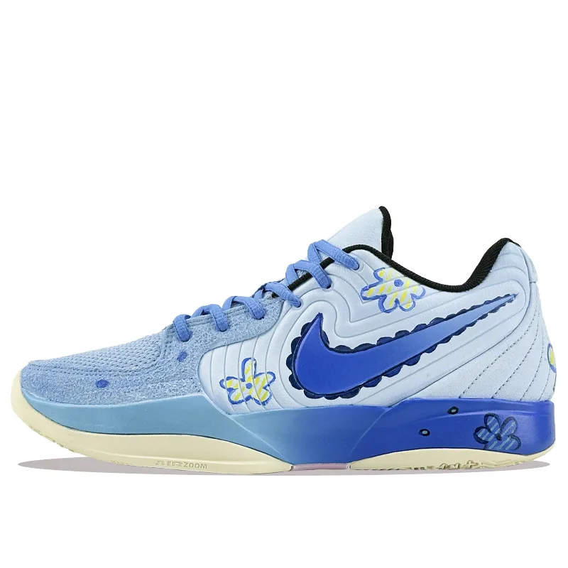Nike Ja 2 Slip Resistant Abrasion Resistant Slip Resistant Abrasion Resistant Low top Basketball Shoes Men's Blue