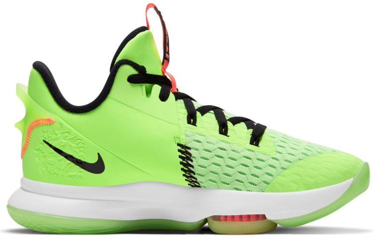 Кроссовки Nike Witness 5 EP TPU (салатовые) — 荧光绿色 — фото 2