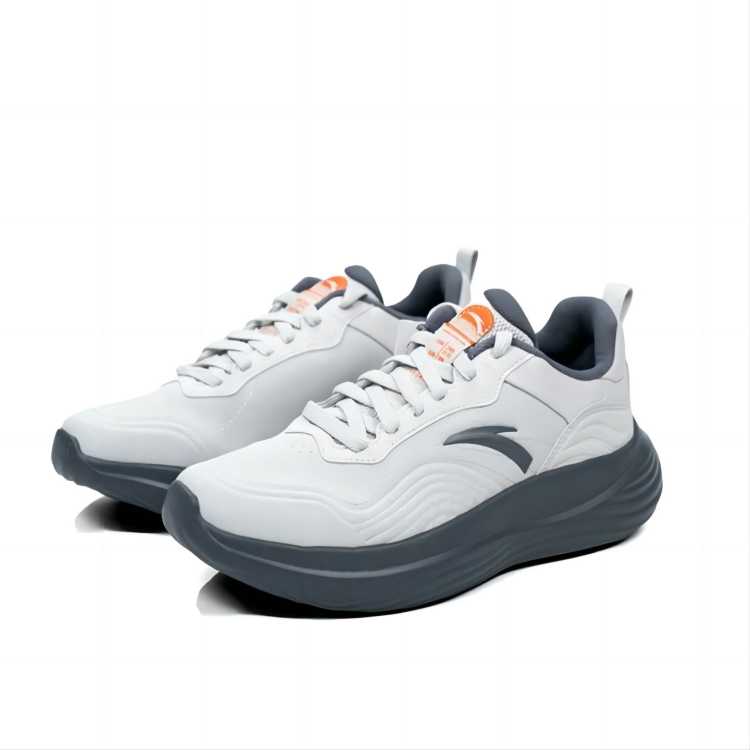 Anta Slip Resistant Abrasion Resistant Low top Training Shoes Men’s Gray