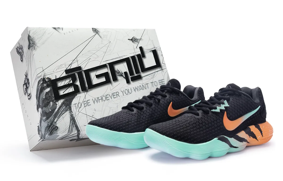 Nike Hyperdunk 2017 811 Manufacturing, Crystal Fire, Special Shoe Box Cushioning Slip Resistant Abrasion Resistant