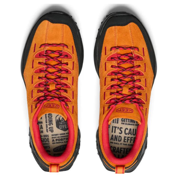 Keen Jasper Zionic Abrasion Resistant Low top Hiking Shoes Men’s Orange