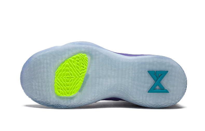 Мужские баскетбольные кроссовки Nike PG 2 (фиолетовые) — фото 5