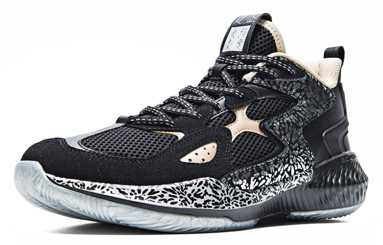 361° Big3 Fashion Week Style Non slip Lightweight High top Basketball Shoes Men’s