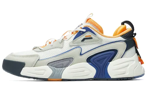FILA Swarm Low Swirl Sneakers Blue/grey/yellow