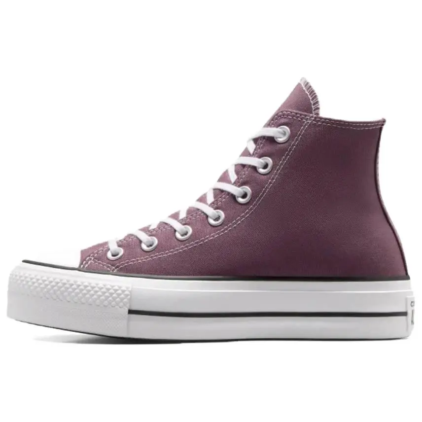 Converse Chuck Taylor All Star Lift High top Canvas Shoes Women's Purple