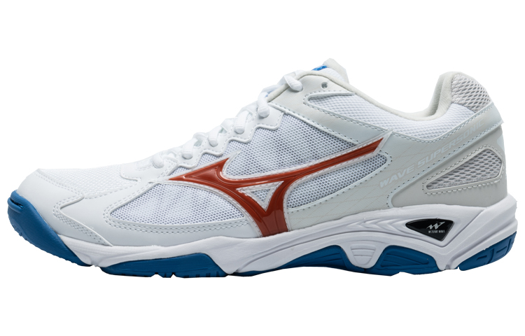Кроссовки Mizuno Mizuno Wave Supersonic CN (красно-сине-белые)