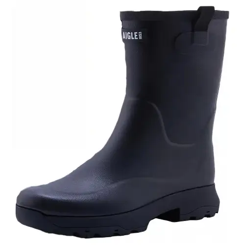 AIGLE Waterproof And Wear resistant Comfortable Rain Boots Women's Black
