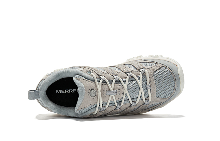 MERRELL Breathable Abrasion Resistant Breathable And Wear resistant Low top Mountaineering Shoes Men’s Light Blue