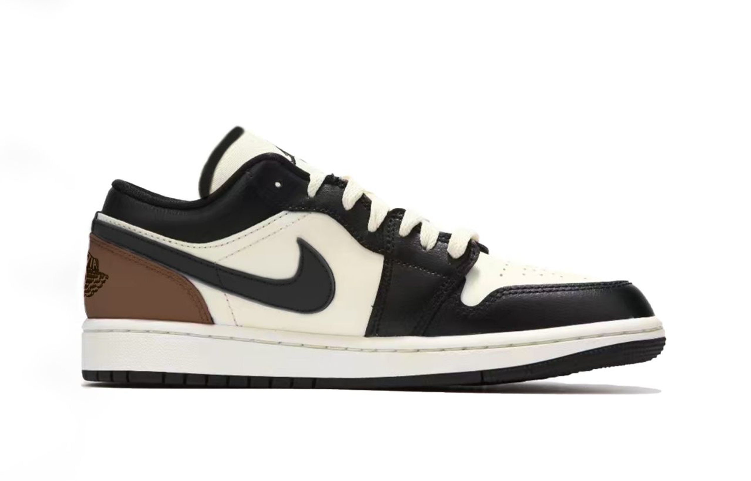 Jordan Air Jordan 1 Cushioning Low top Vintage Basketball Shoes Men’s Black