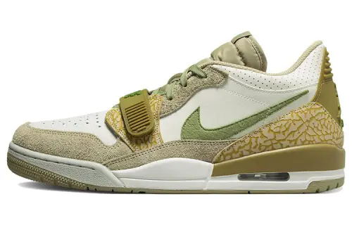 Jordan Legacy 312 Low Golden Moss Alligator