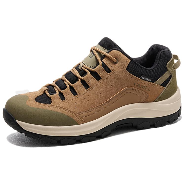 CAMEL Slip Resistant Abrasion Resistant Low top Hiking Shoes Men’s