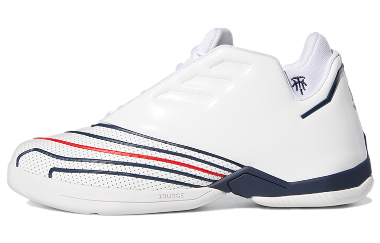Мужские кроссовки adidas T-Mac 2 Restomod (бело-сине-красные)