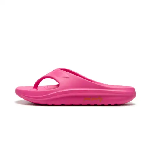 LOL x Li Ning Abrasion Resistant Slip Resistant Abrasion Resistant Slip Resistant Flip Flops Women's Pink