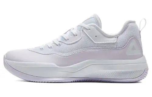 PEAK Lanying Basketball Shoes Women's Low Top Crystal Purple