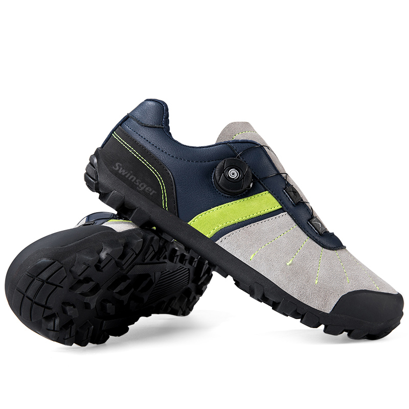 Swinsger Charm Fashion Cow Suede Cushioning Low top Mountaineering Shoes Men’s