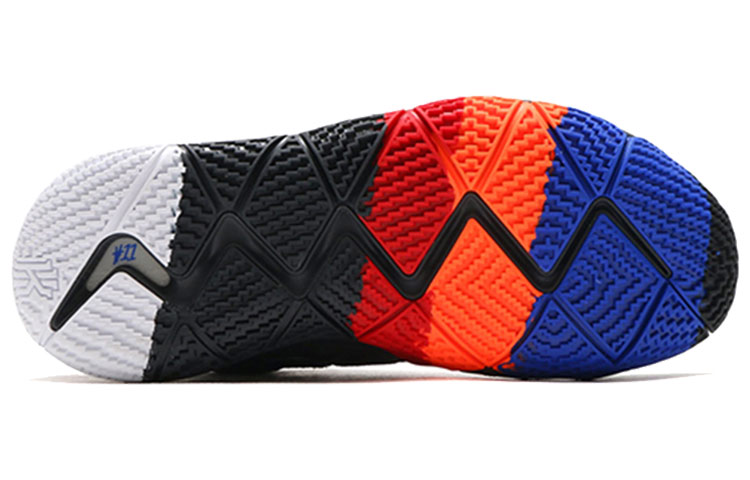 Мужские кроссовки Nike Kyrie 4 Year Of The Monkey (черный / красный / синий) — Чёрный / красный / синий — фото 5