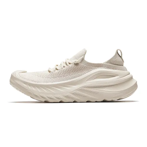 Anta Variety Training Collection Slip Resistant, Abrasion Resistant, Breathable Low top Training Shoes Women's Beige
