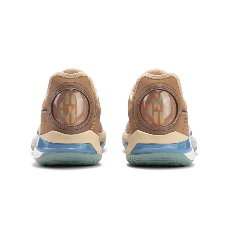 361° DVD2 SE Dinwiddie 2, Guard Slip Resistant And Breathable Low top Basketball Shoes Men’s Brown Blue