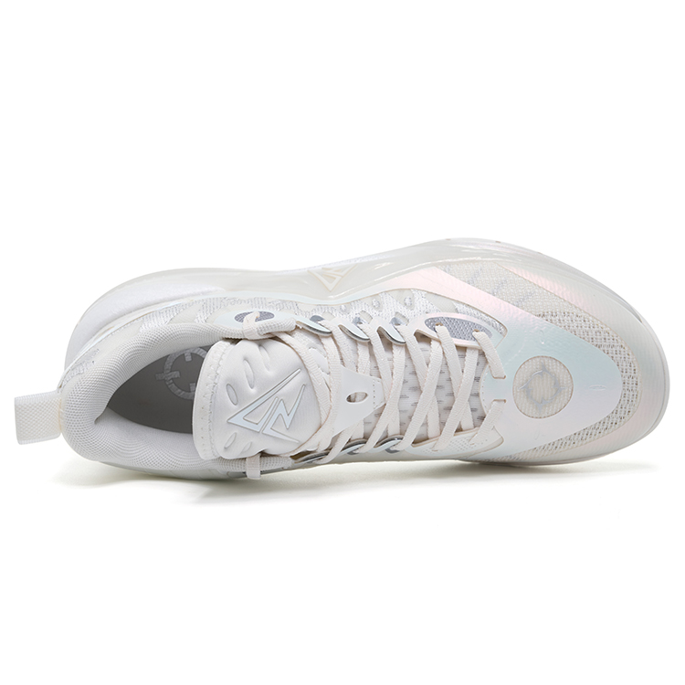 RIGORER Reaves 2 Basketball Shoes Men’s Low Top Ecru/Silver