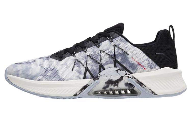 Anta Wuer Tai Shan 2 Cushioning Slip Resistant Abrasion Resistant Low top Training Shoes Men’s White Black