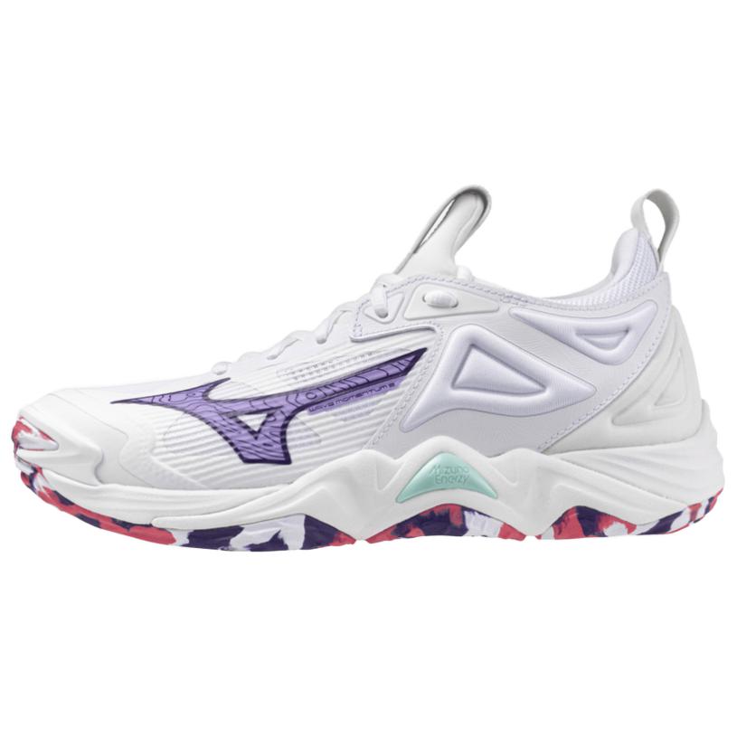 Wave Momentum Wmns Mizuno 3 ‘White Violet Indigo’