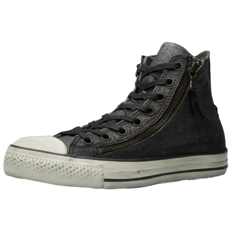 John Varvatos x Converse CHUCK TAYLOR High top Canvas Shoes Men's Black Gray